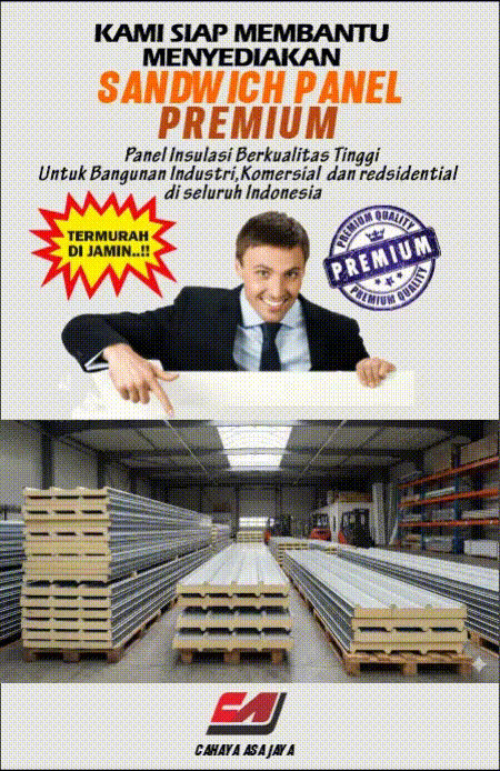 distributor sandwich panel terdekat Cahaya Asa Jaya supplier sandwich panel